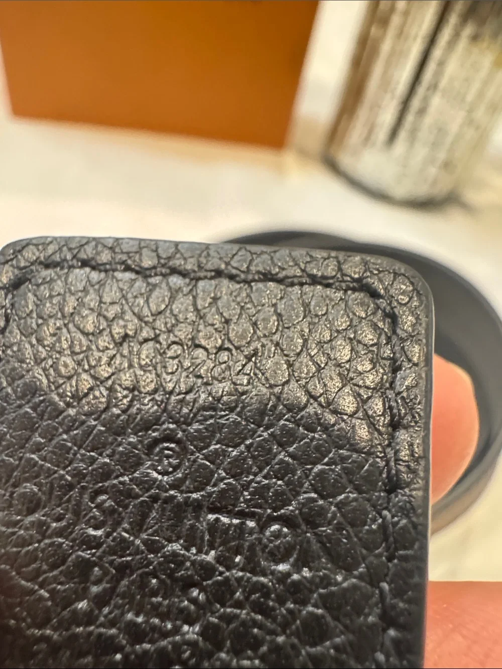 Louis Vuitton Brown Monogram LV Buckle Belt